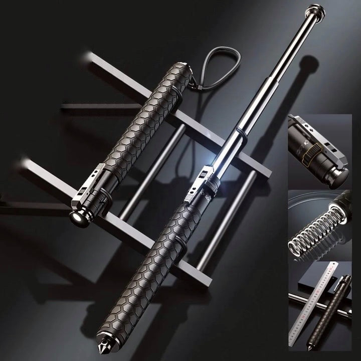 Portable Trekking Pole With Automatic Extend Mechanism For Outdoor Adventures