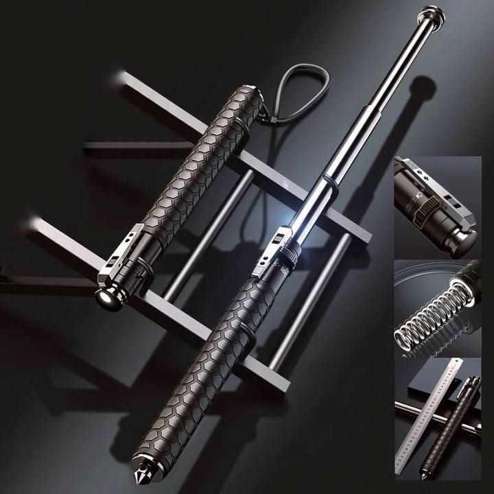 Sentinel Trek Stick With Auto Deploy Walking Aid For Outdoor Adventures