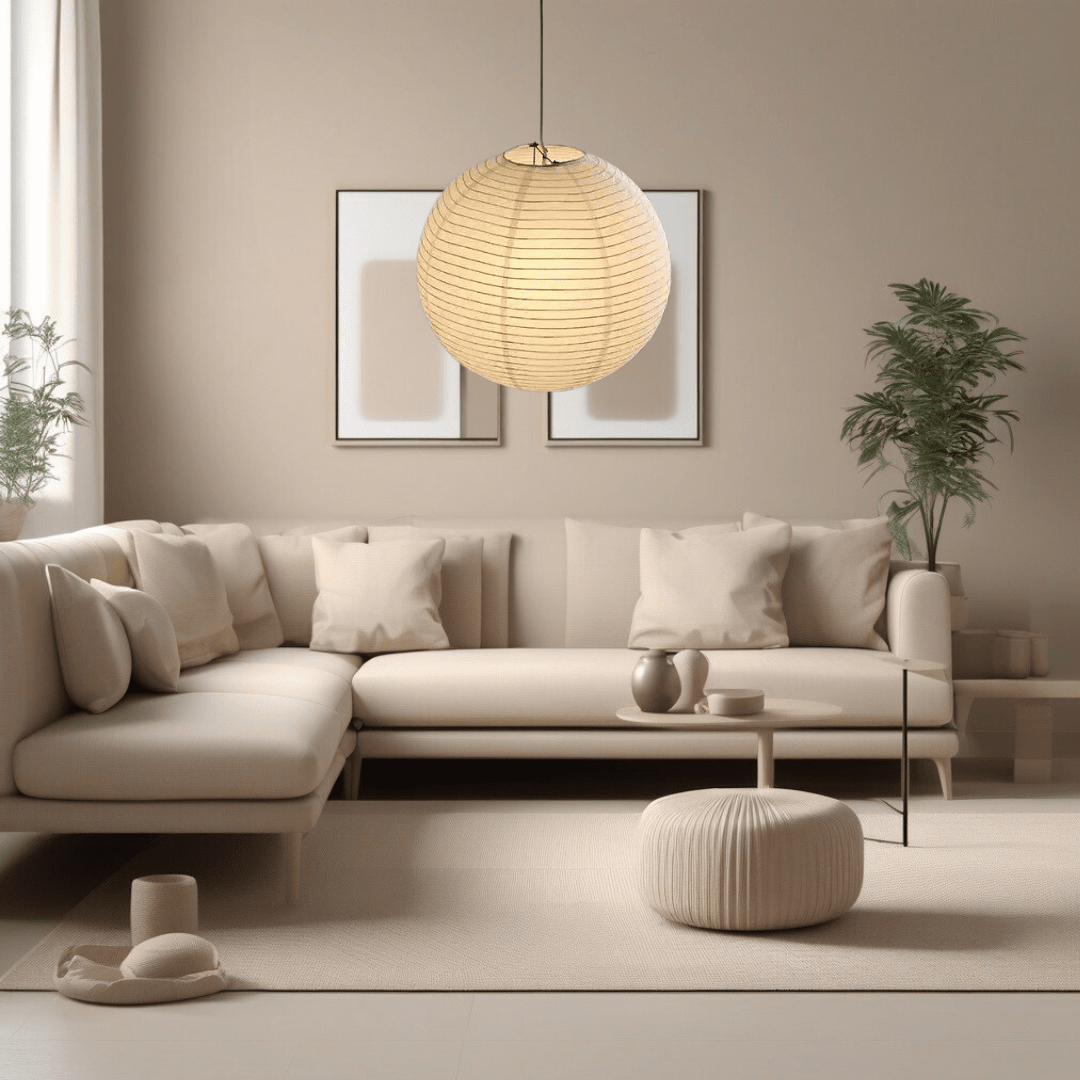 Paper Balloon Lamps With Parisian Flair For Hallways In Living Areas By Astra Cozy Glow