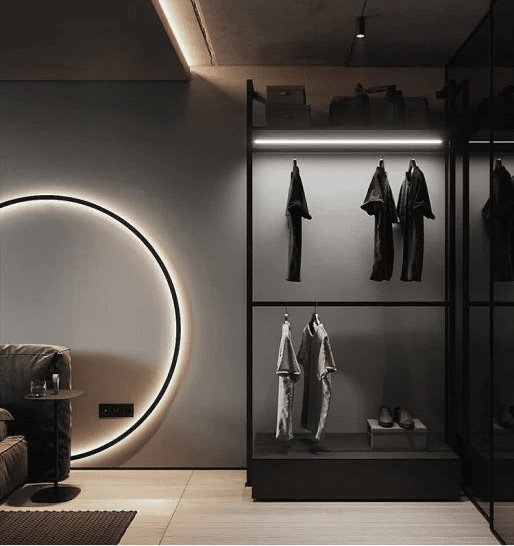 AstraNova Orbit Lampada da Parete Rotonda a LED Moderna per Interni