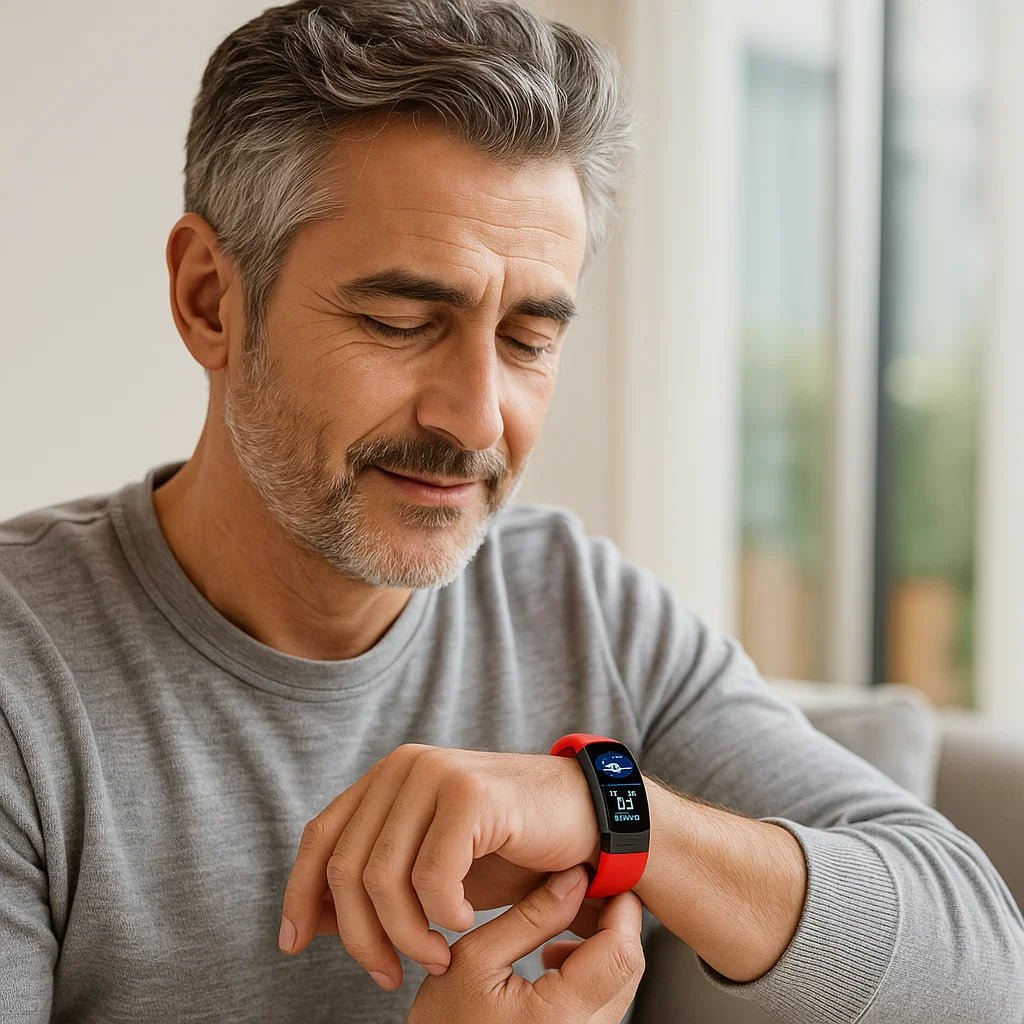 Carelink Health Smartwatch mit EKG- und Blutdruckmessung sowie Schlafanalyse