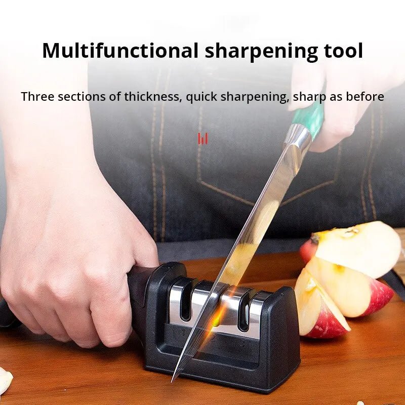 ApexEdge Knife Sharpener Multifunction Hand Tool For Fast Sharpening Cooks