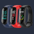 Smartwatch with blood pressure and heart rate monitor