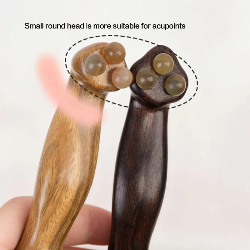 Massageador Facial Lifting NovaAura Sandalwood Gua Sha para Entusiastas de Beleza
