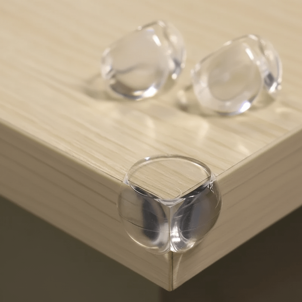 SafeSoft transparente weiche Silikon-Eckenschützer für sicheres Spielen