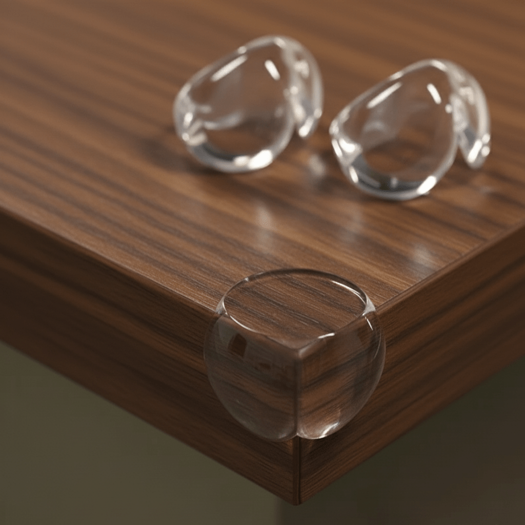 SafeSoft transparente weiche Silikon-Eckenschützer für sicheres Spielen