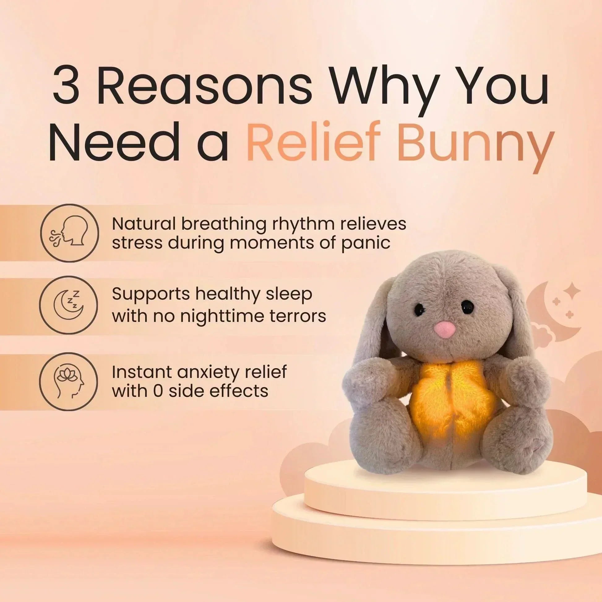 CuddleNest Soother Kalmerende Baby Slaapversterker Met Ademhalingsfunctie En Muziek