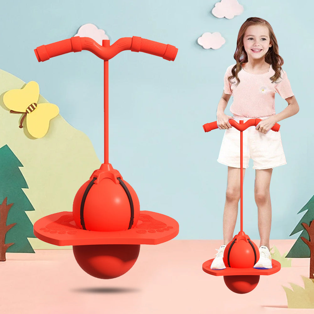 BounceBuddy dětský pružinový míč pro aktivní hraní uvnitř i venku