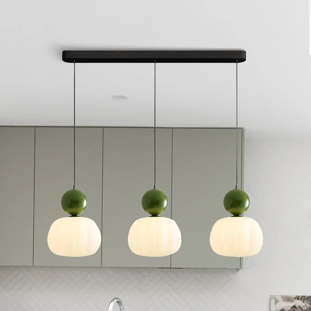 Lustră Pandantiv Art Deco Bauhaus Quorra cu Patru Opțiuni de Culoare