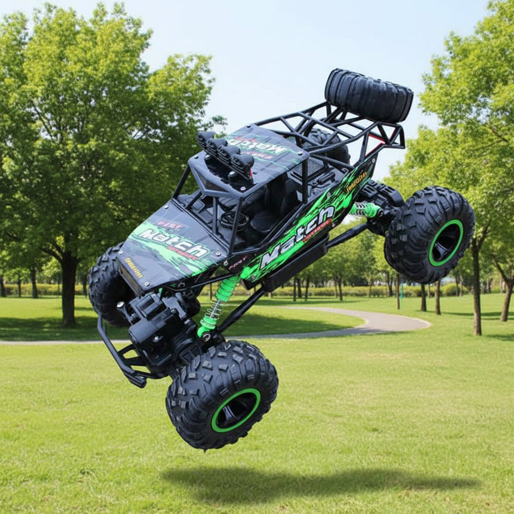 Ragewheels 4x4 Rc Off-Road Monster Truck for Fast Action and Shockproof Durability