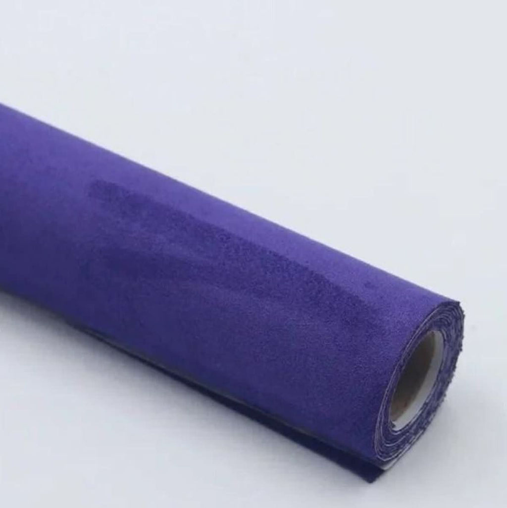 Kadife Kendinden Yapışkanlı Kumaş Rulo, Duvarlar ve Mobilyalar İçin, Kolay Soy ve Yapıştır