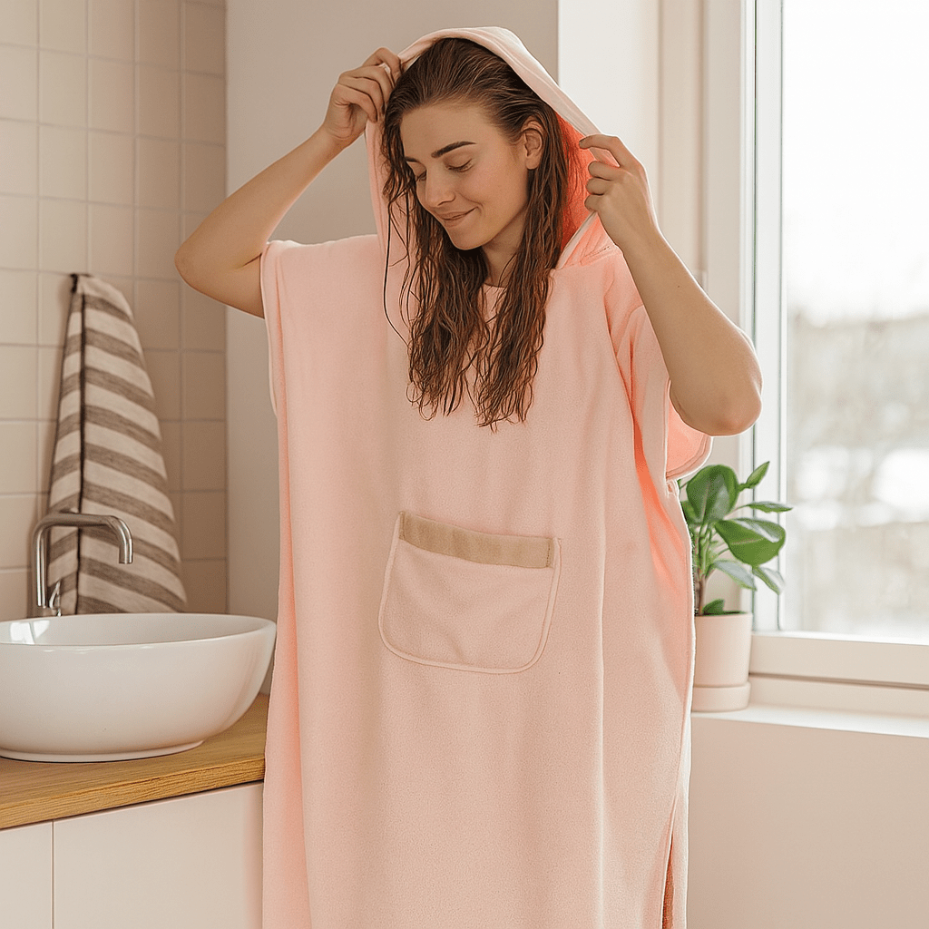 CloudNest Microfiber Bathrobe Quick Dry Soft Warm For Home Spa