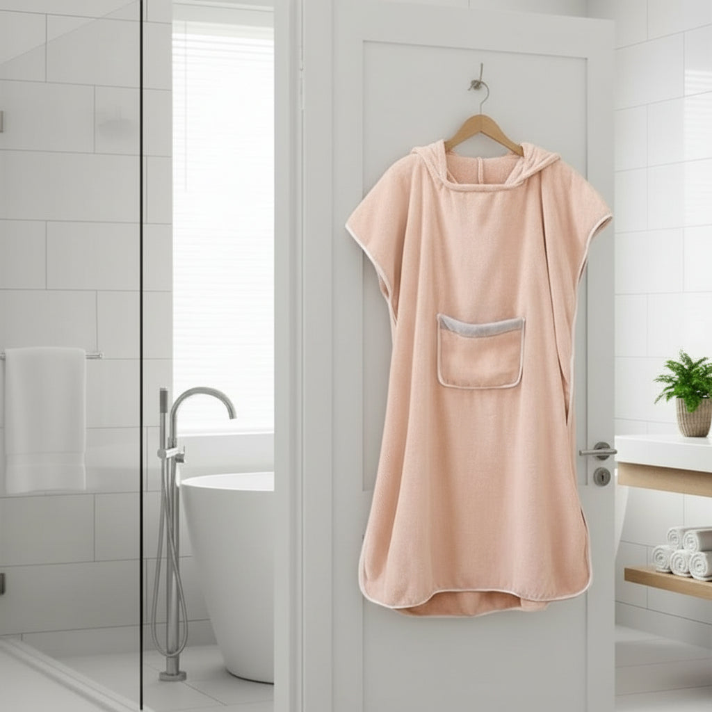 CloudNest Microfiber Bathrobe Quick Dry Soft Warm For Home Spa