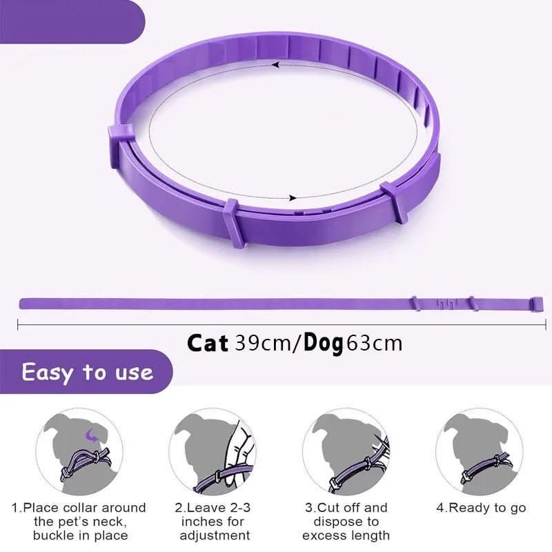 CalmPaws Beruhigungshalsband mit Pheromonen für ängstliche Hunde Stressfreie Entspannung