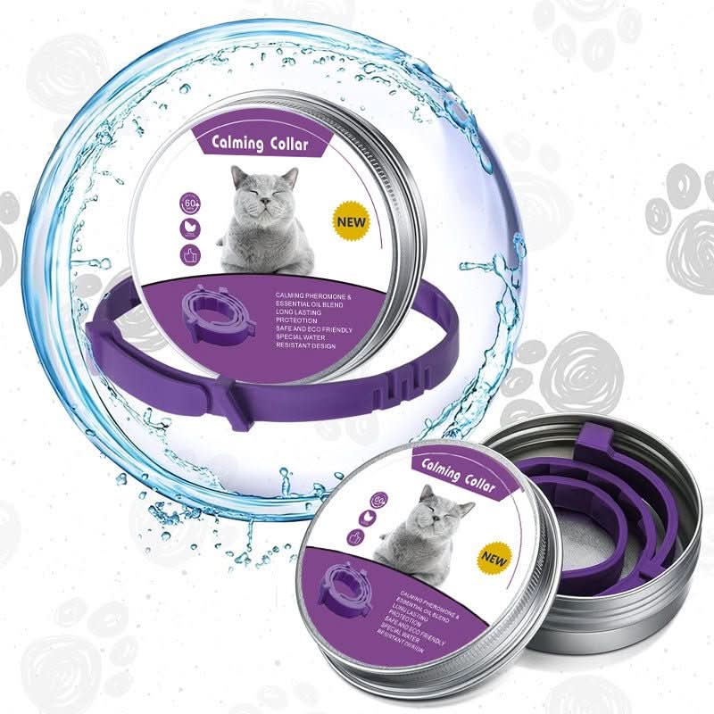 CalmPaws Beruhigungshalsband mit Pheromonen für ängstliche Hunde Stressfreie Entspannung