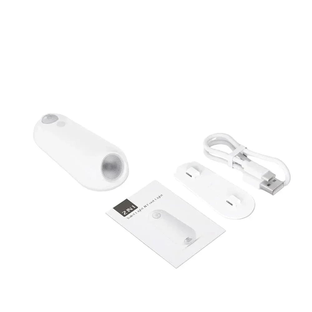 Luz de Sanita AquaGlow Motion com Sete Cores RGB e Sensor Automático para Casas de Banho