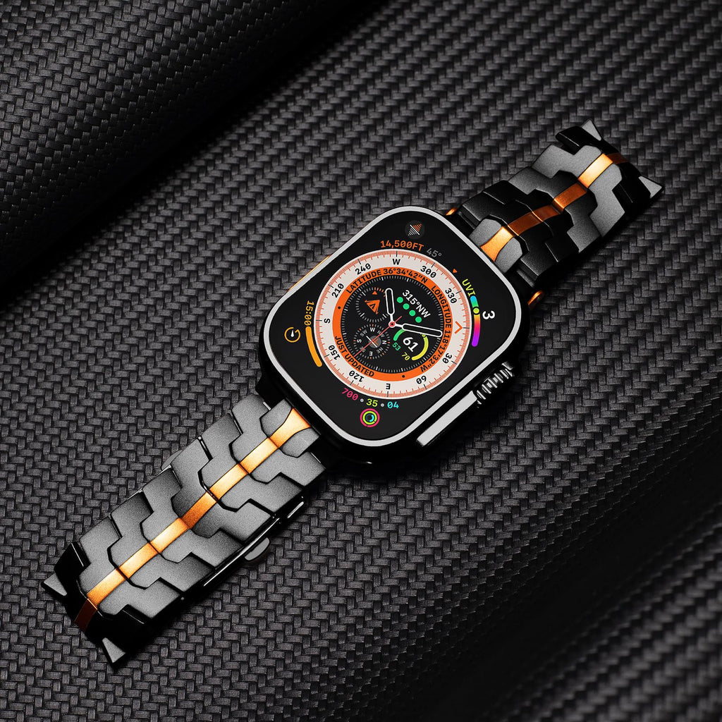 Apple Watch Slim Titanium Band For Daily Wear Sleek Style