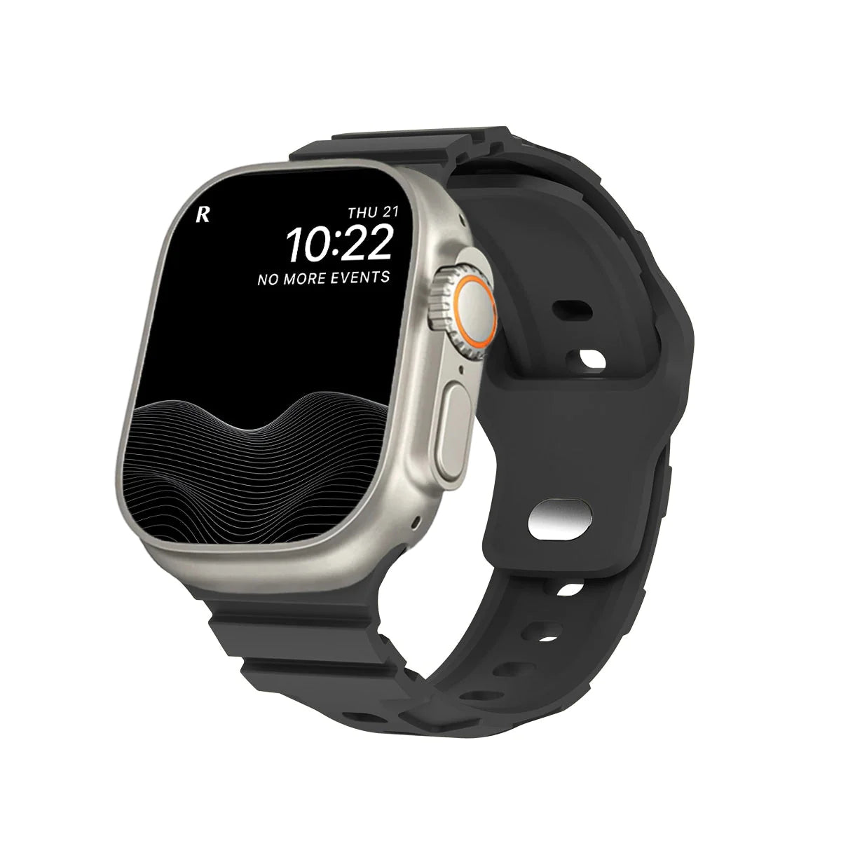 ApexForge Silikon-Sportarmband Robustes Rutschfestes Band | Apple Watch