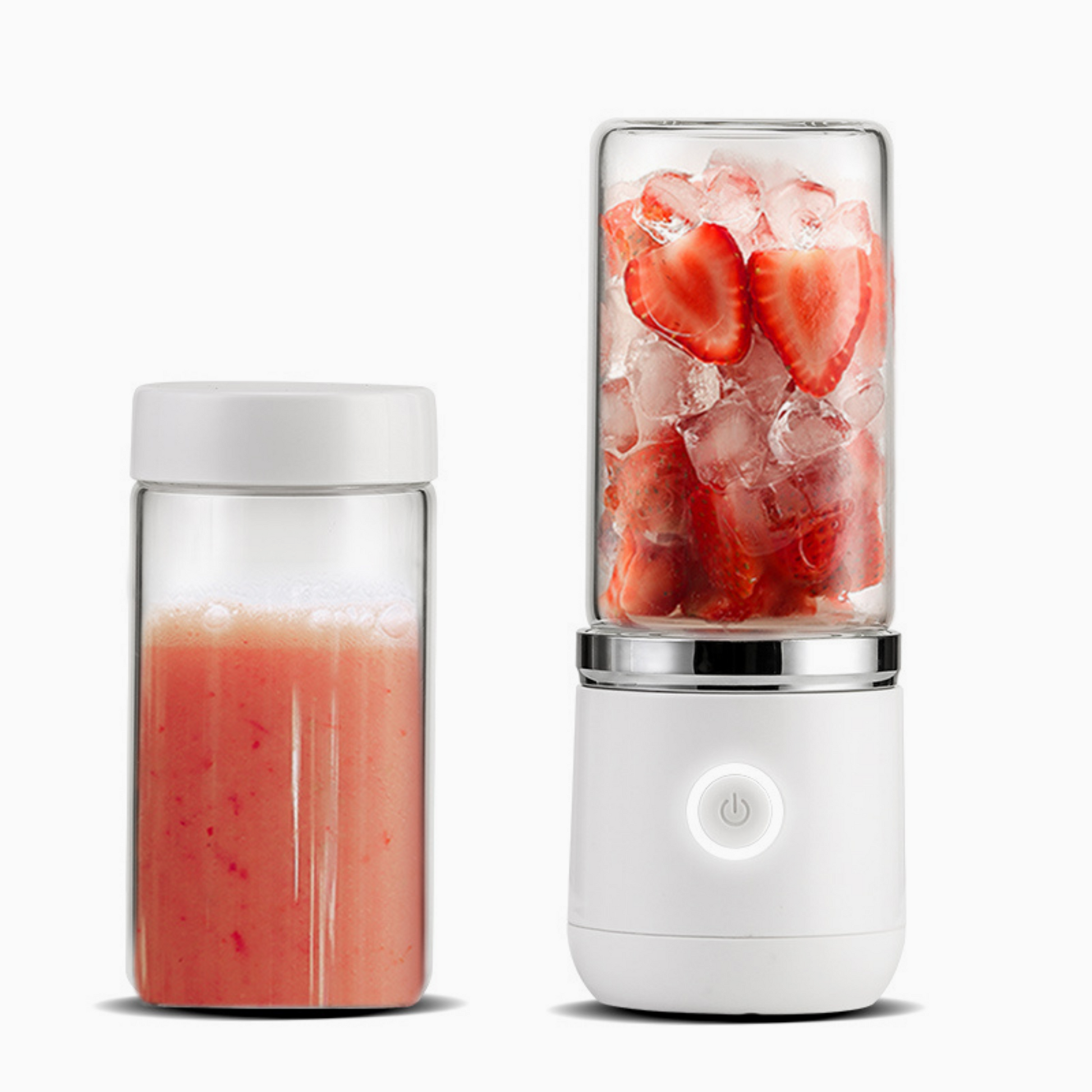 PulseBlend Portable Cordless Blender With USB-C Charging For On The Go Smoothies