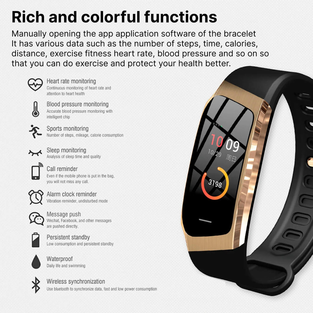 All Day Health Watch With Activity Tracking And Sleep Monitoring