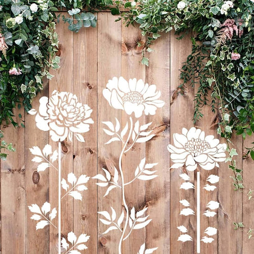 Set de 10 plantillas florales Artibloom para proyectos creativos de manualidades