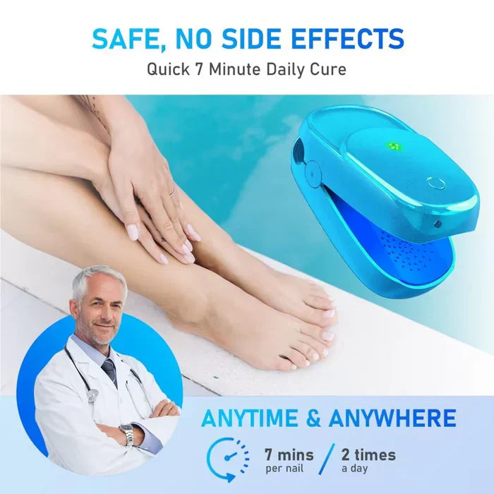 Dual-Wavelength Nail Laser Therapy Device For Nails On Hands And Feet