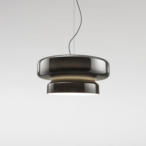 Lámpara Colgante de Vidrio Aurelo con LED Integrado para Interiores Modernos