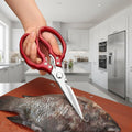 ApexSharp Präzisions-Küchenschere für Kräuter und Fleisch mit ergonomischem Griff