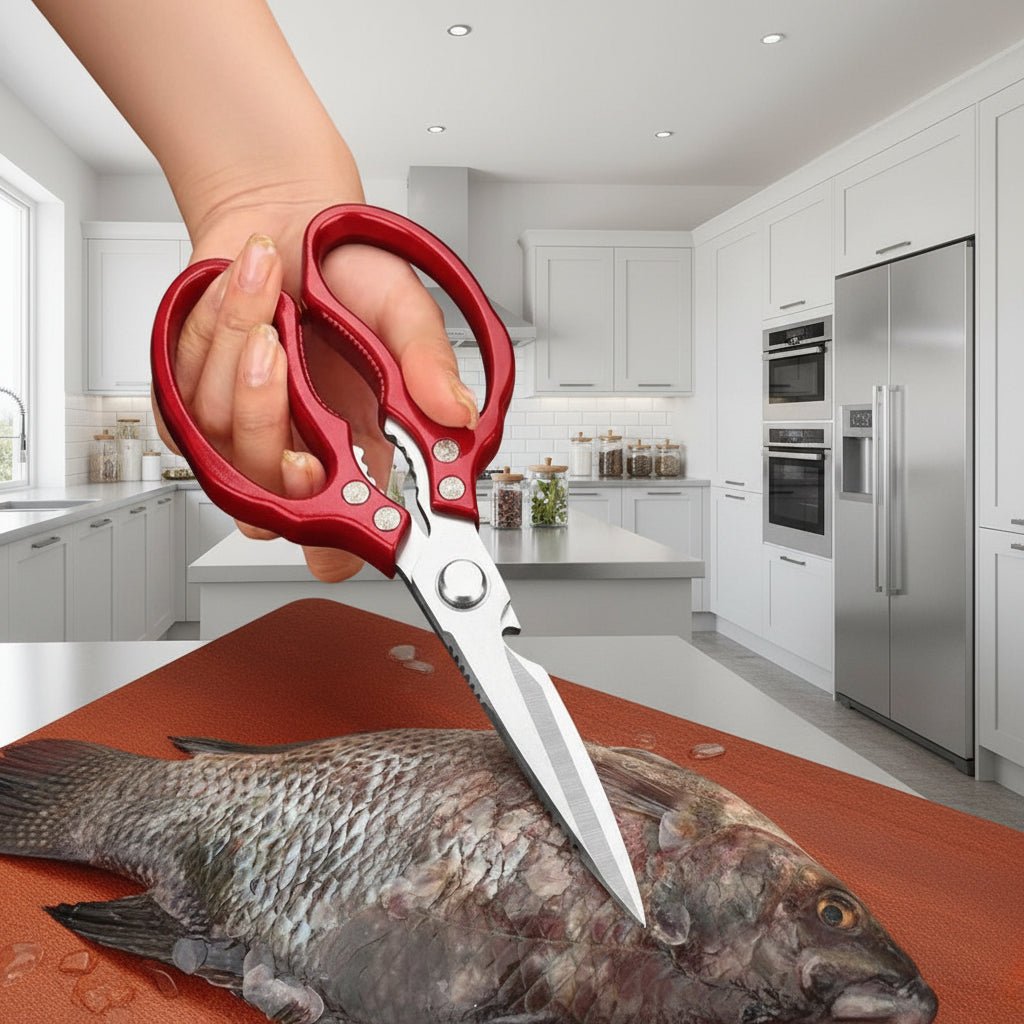 ApexSharp Präzisions-Küchenschere für Kräuter und Fleisch mit ergonomischem Griff