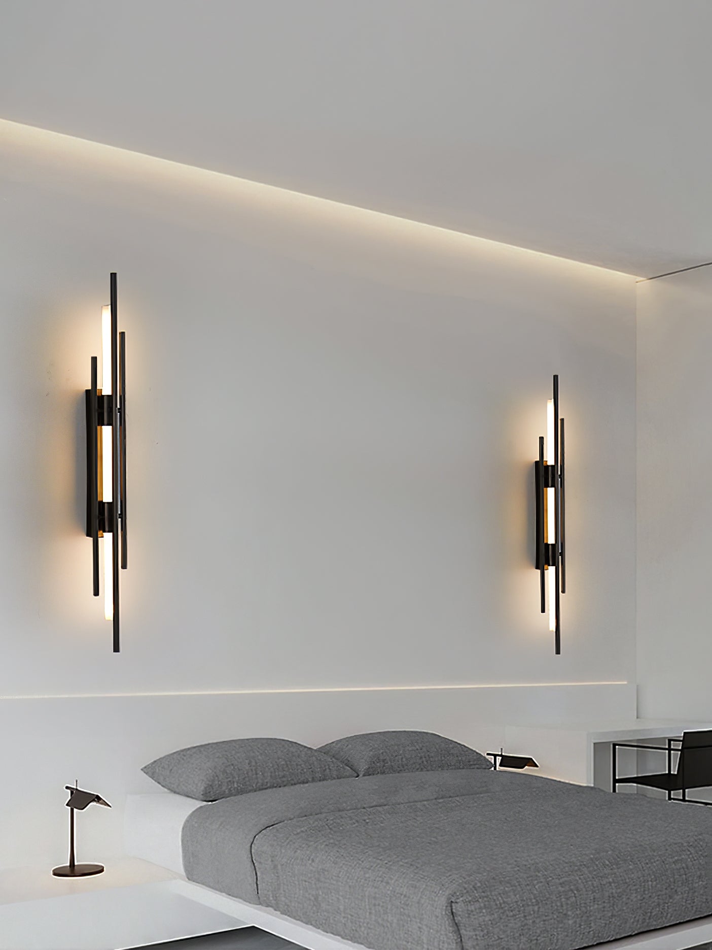 Nova Luxe Gull LED Vegglampe for Stuer, Soverom, Korridorer og Bad