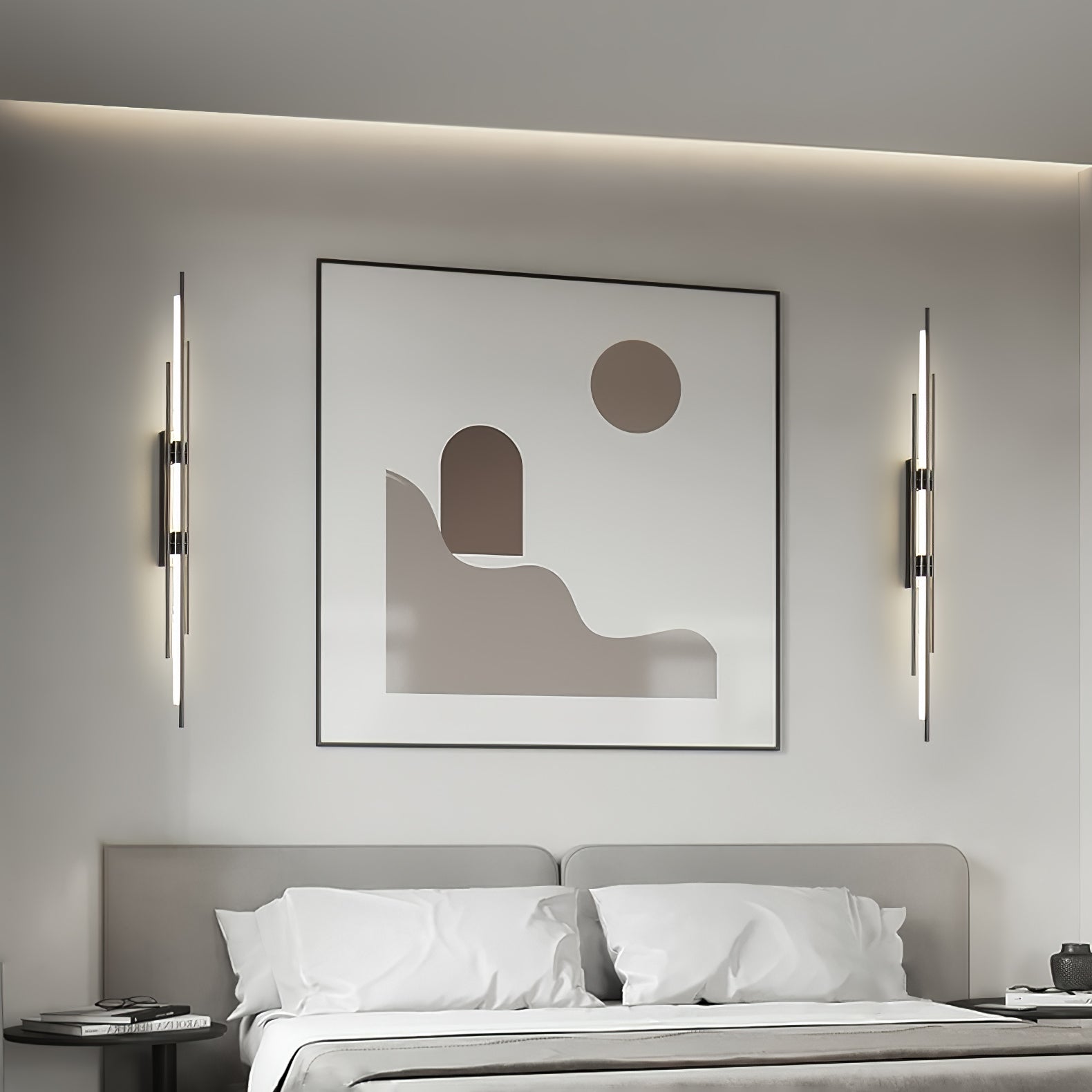 Nova Luxe Gull LED Vegglampe for Stuer, Soverom, Korridorer og Bad
