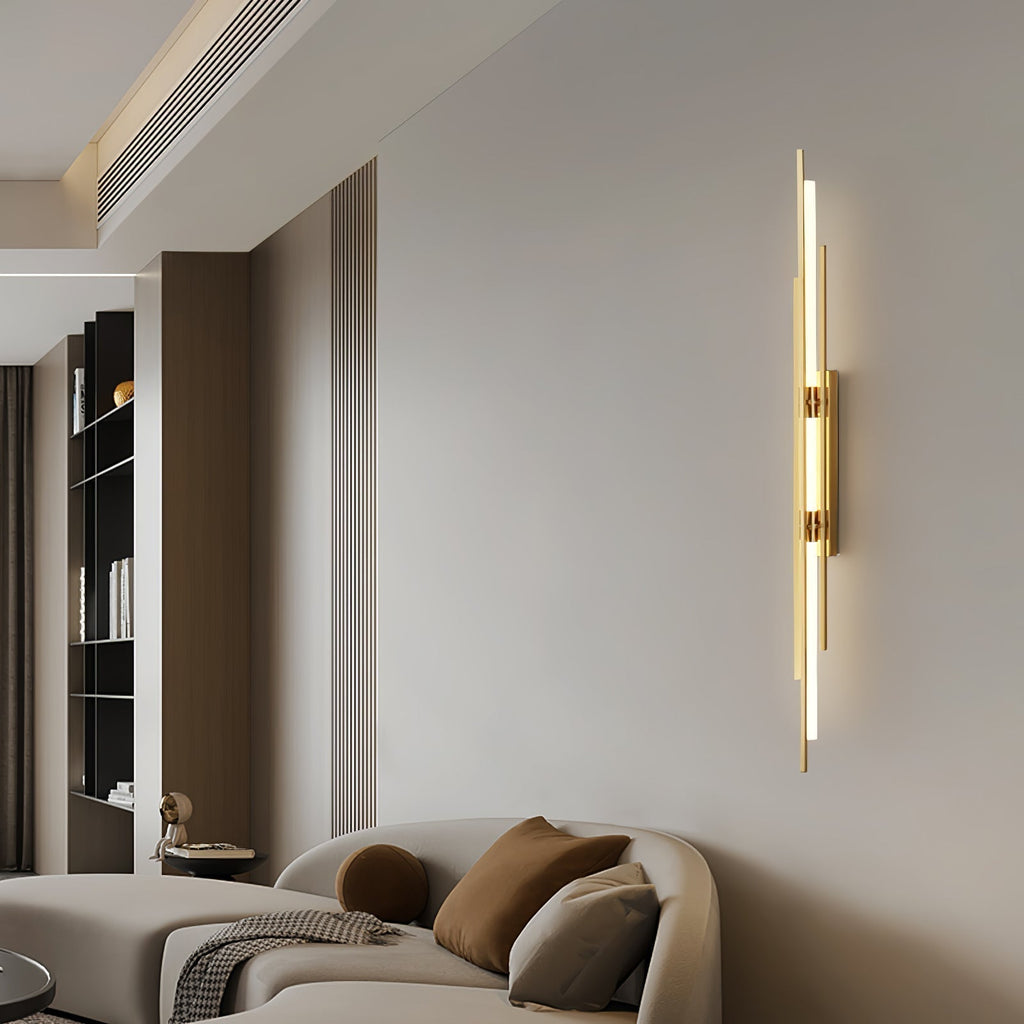Nova Luxe Gull LED Vegglampe for Stuer, Soverom, Korridorer og Bad