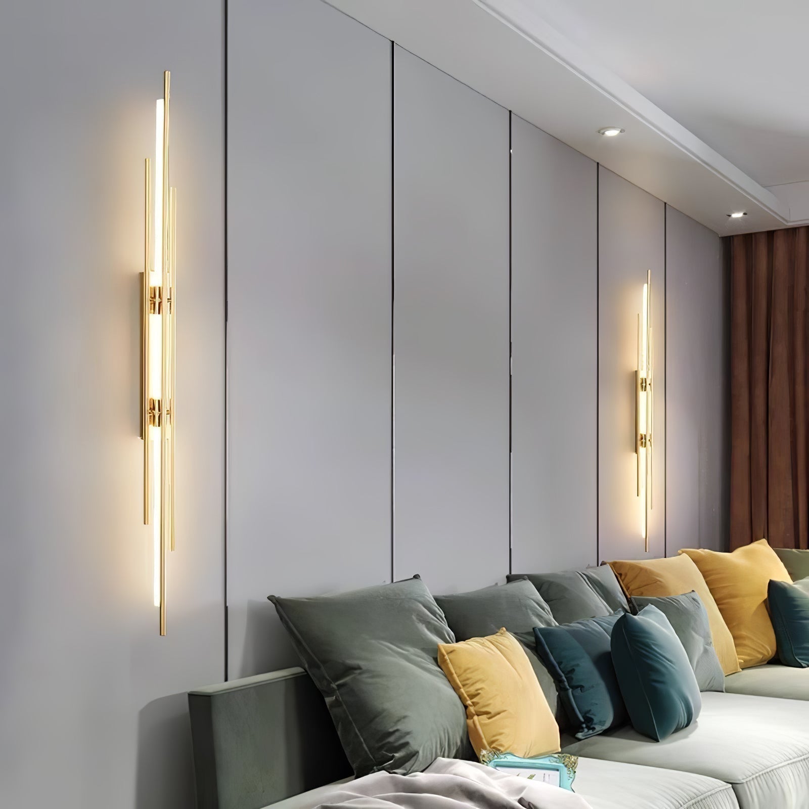 Nova Luxe Gull LED Vegglampe for Stuer, Soverom, Korridorer og Bad