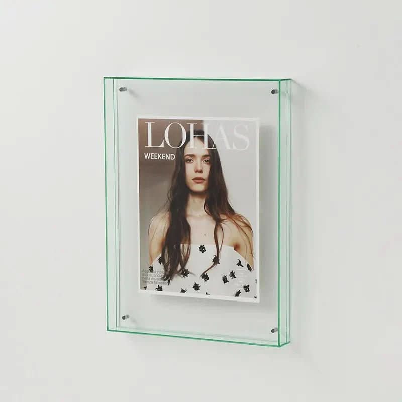 VividFrame Acrylic Photo List Colorful Transparent Wall Art For Vivid Memories