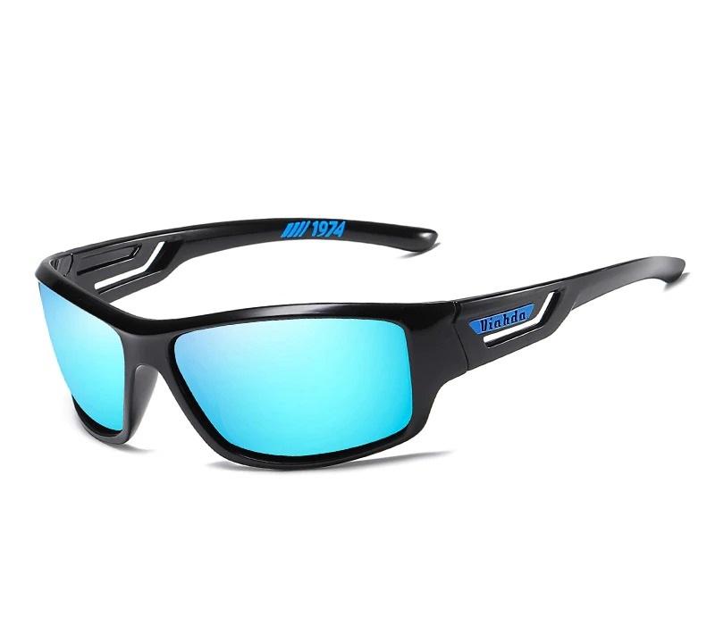 Occhiali da sole stile militare UV 400 per pesca e avventure all'aperto