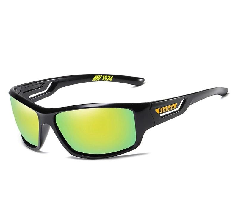 Occhiali da sole stile militare UV 400 per pesca e avventure all'aperto