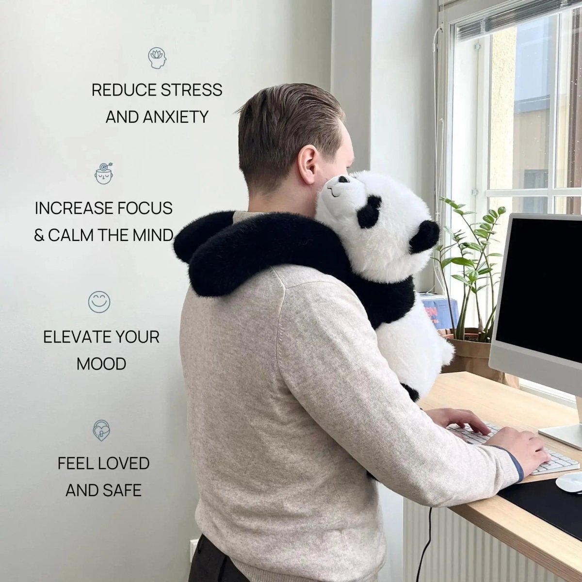 CalmHug Plush Buddy For Calming Hugs In Home And Cozy Moments