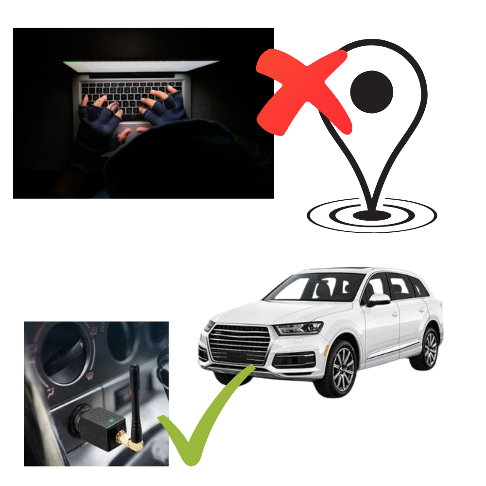Privacy Shield GPS Signal Blocker For Vehicles, 12V Lighter-Powered