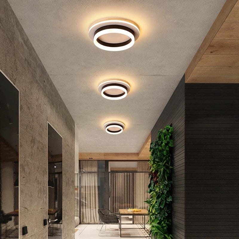 Lampada da Soffitto LED LumaNova per Corridoio Montaggio a Superficie Elite