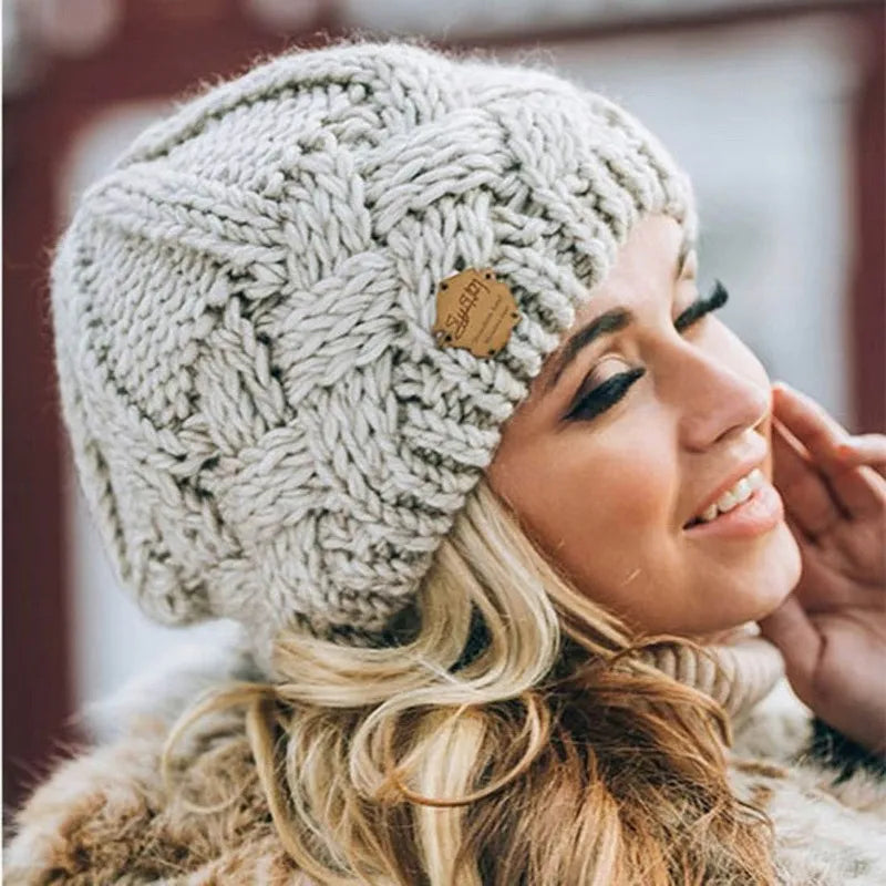 Cozy Unisex Winter Beanie, Soft Knit Hat For Cold Weather