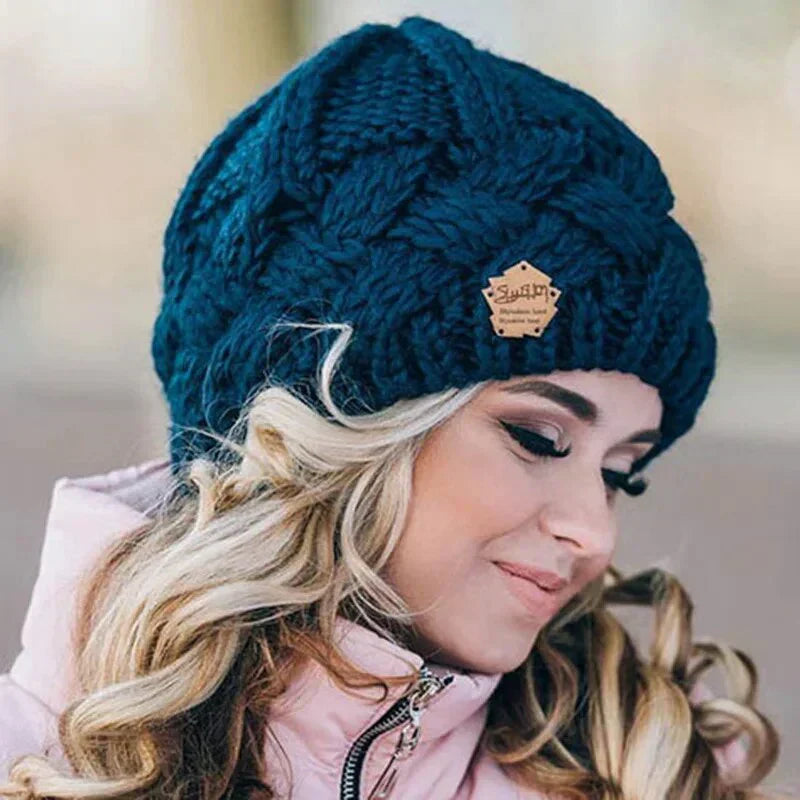 Cozy Unisex Winter Beanie, Soft Knit Hat For Cold Weather