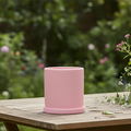 Pot de fleur en céramique intemporel avec soucoupe pour les amateurs de plantes par Verdanta