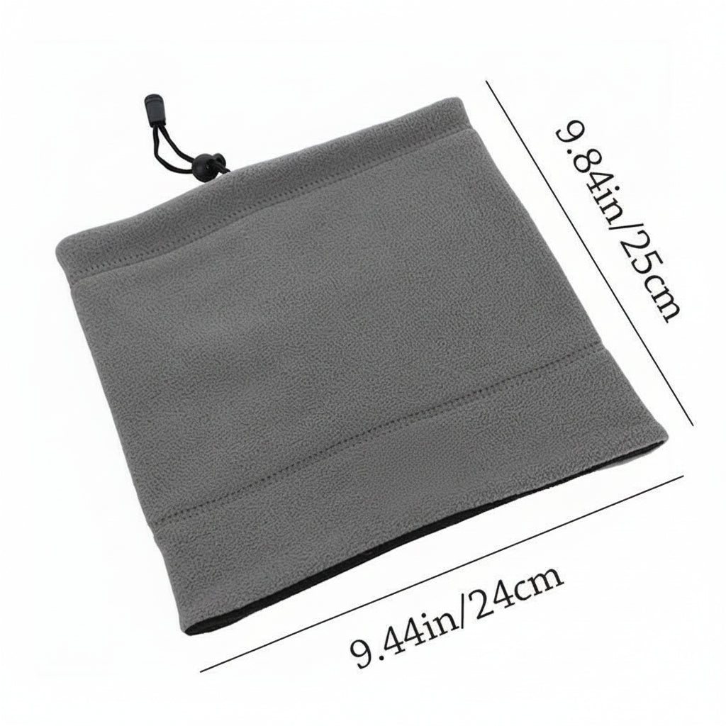 Cachecol polar corta-vento para o pescoço, ideal para entusiastas do frio