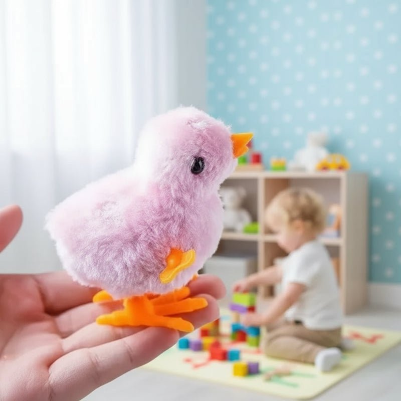 Brinquedo Galinha com Mola FeatherFlip para Gatos Curiosos com Movimentos Divertidos e Imprevisíveis