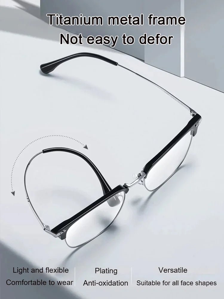 LumaSight Featherweight Glasses With Blue Light Shield For Computer Use And Reading