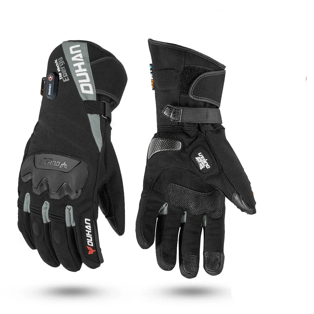 ThermoHands Dobíjecí Vyhřívané Zimní Rukavice pro Muže a Ženy, Nastavitelná Teplota pro Lyžování