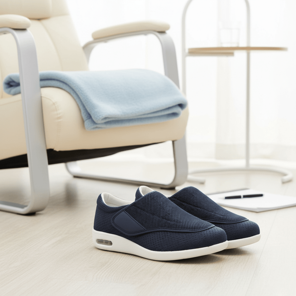 SoleEase Zero Drop Diabetic Shoes With Memory Foam Lite Edition
