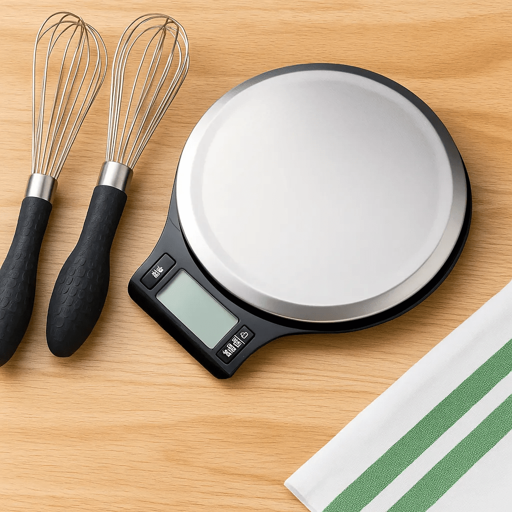Bilancia da cucina digitale precisa ChefNova con display LCD chiaro per cuochi casalinghi