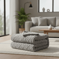 CloudWeave Double Layer Fleece Blanket Breathable Comfort for Sofa and Bed Lovers