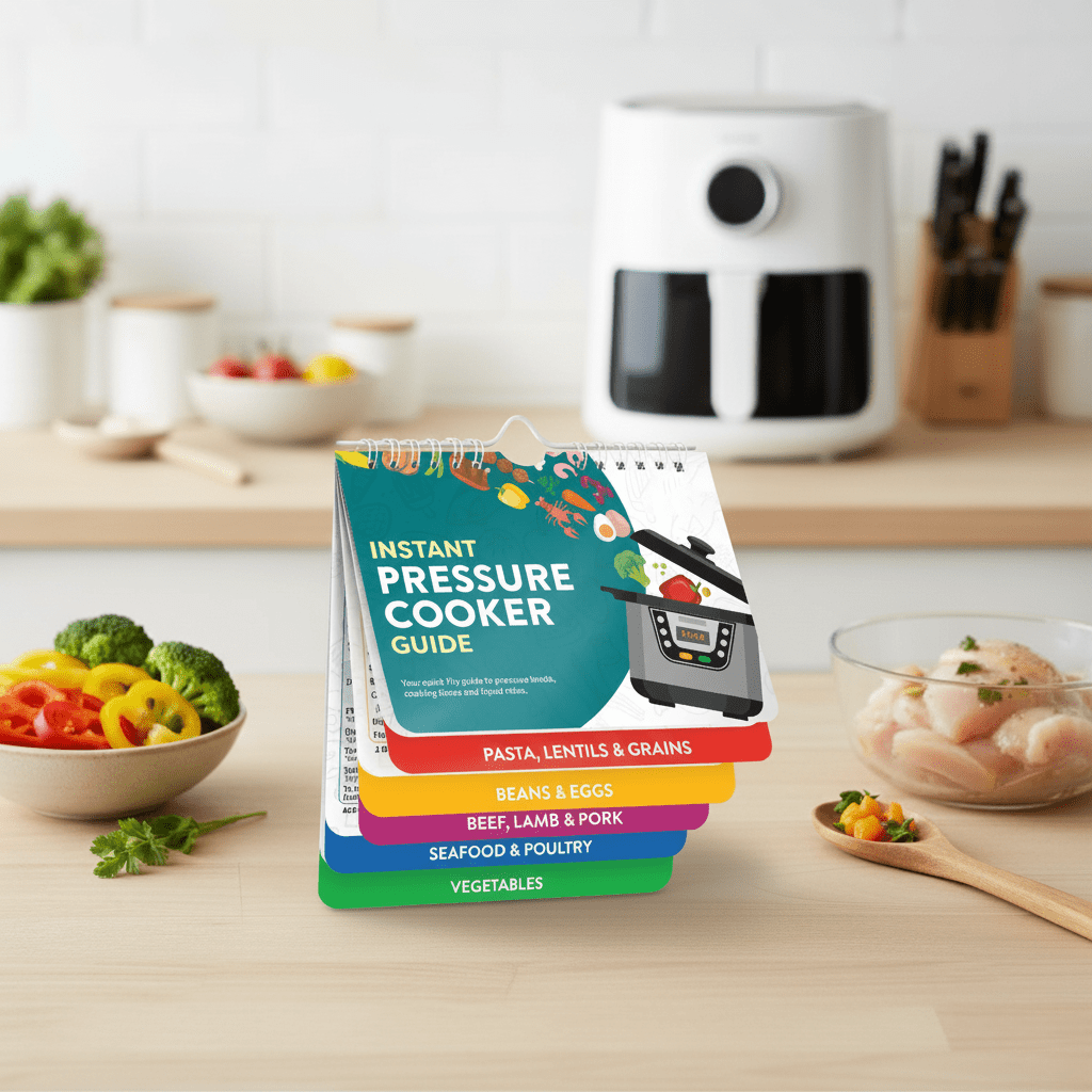 BrightLeaf Everyday Cookbook With Magnetic Preparation Board For Families